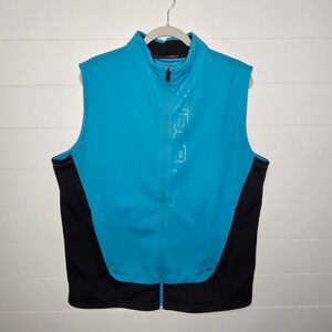 Under Armour ColdGear Men's Activewear Vest Blue Large Polyester